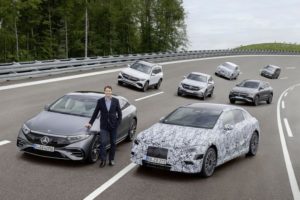 Mercedes-Benz EQ Serie - elektrische auto's