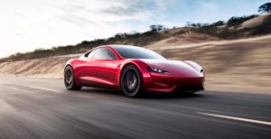 Tesla Roadster - elektrische auto