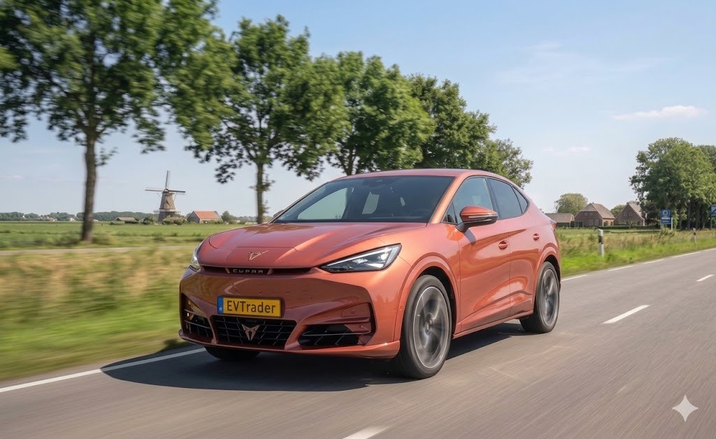 Cupra Tavascan op de weg - EVTrader® Leasing