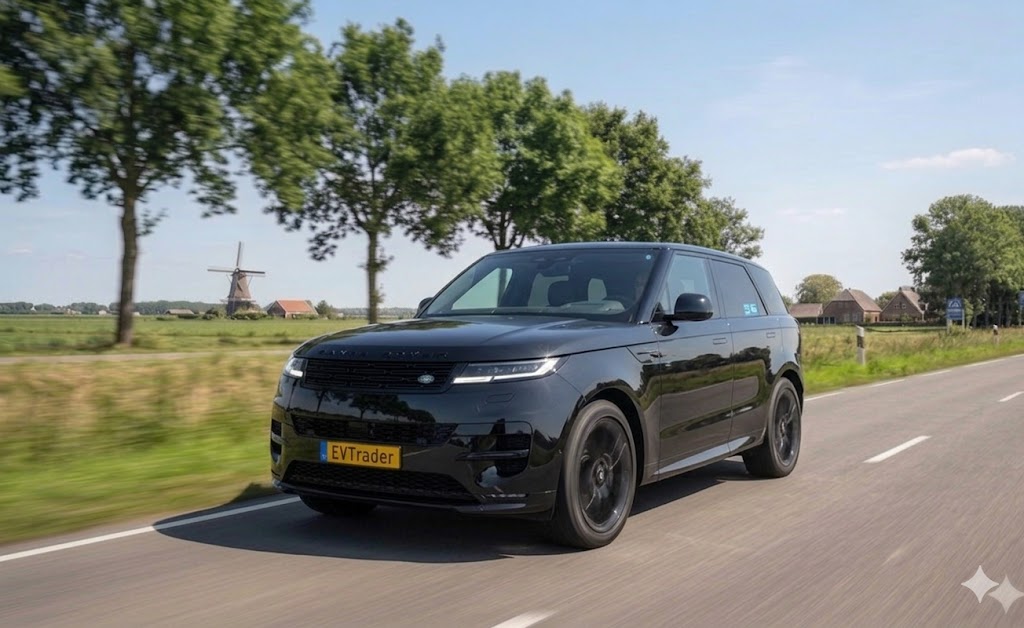 Range Rover Sport op de weg - EVTrader® Leasing