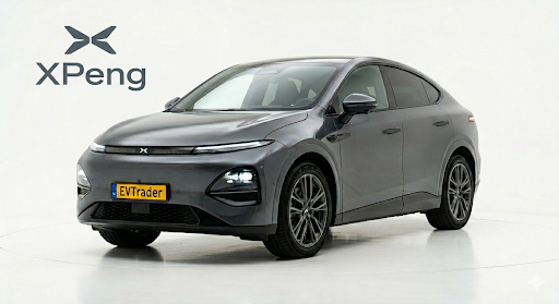 Zijaanzicht van elektrische XPeng G6 – Ontdek onze zakelijke Operational Lease Deals bij EVTrader®