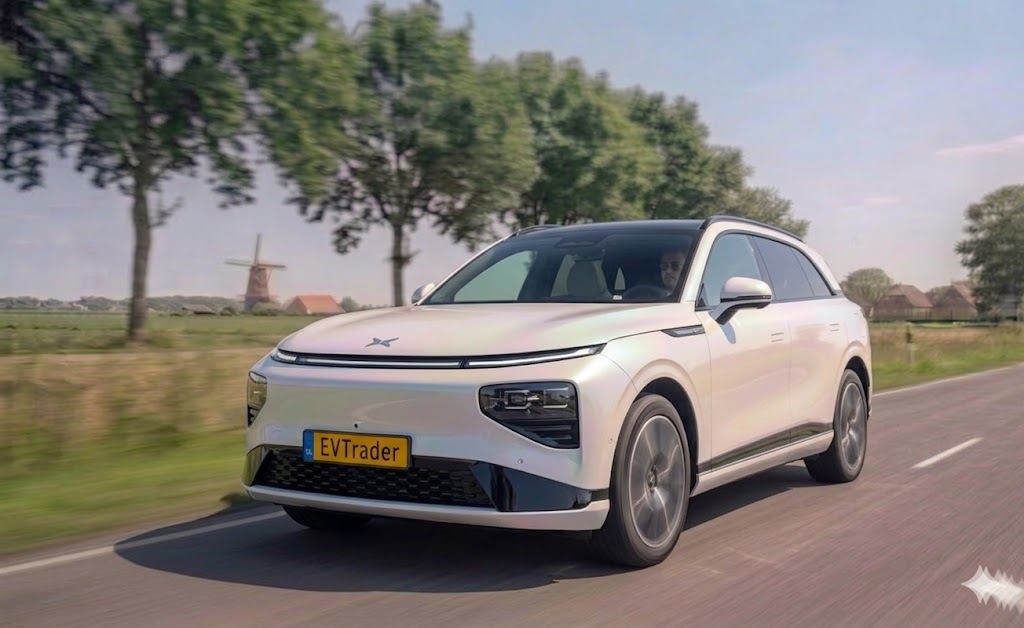 XPeng G9 op de weg - EVTrader® Leasing