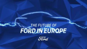 FORD in Europe met produktie elektrische auto's