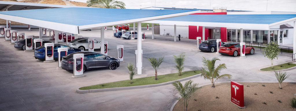 Tesla Supercharger - EV-Charging