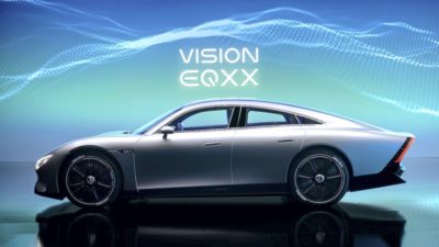 Mercedes-Benz Group EQXX-concept - electric car