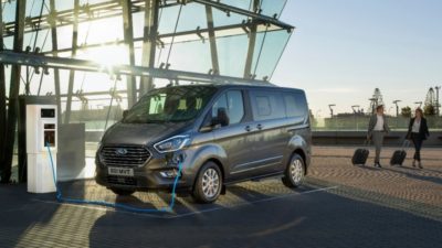 Ford Transit Plug-In Hybride charging