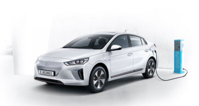 Hyundai Ioniq Electric - electric car charging