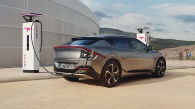 KIA EV6 - electric car charging