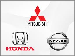 Nissan Honda Mitsubishi 